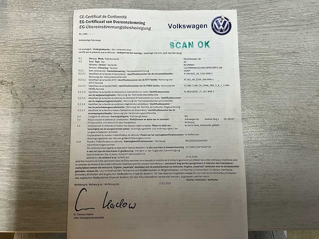 2020 volkswagen caddy lichte vracht - 5 pers - airco - afbeelding 43 van  55