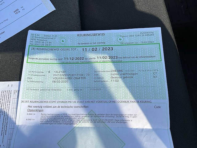 2020 volkswagen crafter lichte vracht - afbeelding 35 van  46