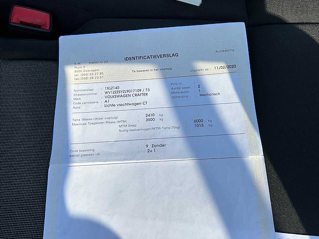 2020 volkswagen crafter lichte vracht - afbeelding 36 van  46