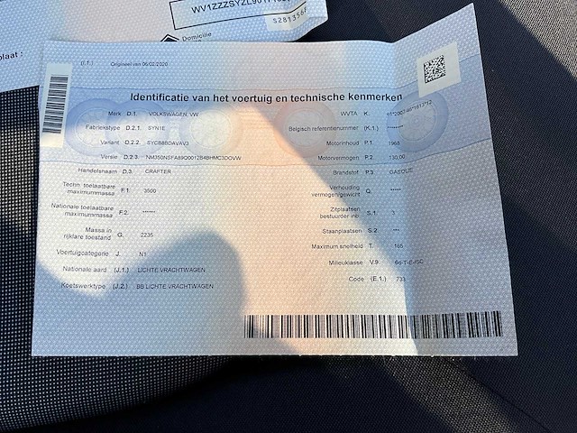 2020 volkswagen crafter lichte vracht - afbeelding 23 van  34