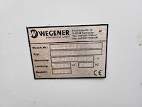 2020 wegener st425 lasmachine met platengeleiders - afbeelding 9 van  9