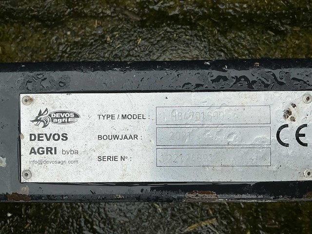 2021 agri devos h84701600 heftruck schepbak - afbeelding 6 van  6