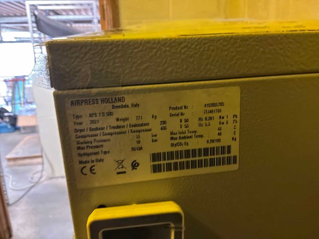 2021 airpress aps7 basic schroefcompressor met droger - afbeelding 7 van  7