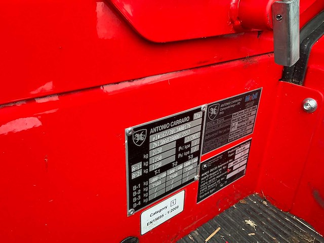 2021 antonio carraro ttr 4800 minitractor - afbeelding 11 van  35