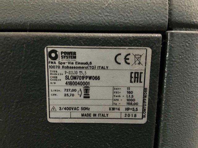 2021 arco transport-/rollenbaancomplex met schroefcompressor - afbeelding 64 van  71