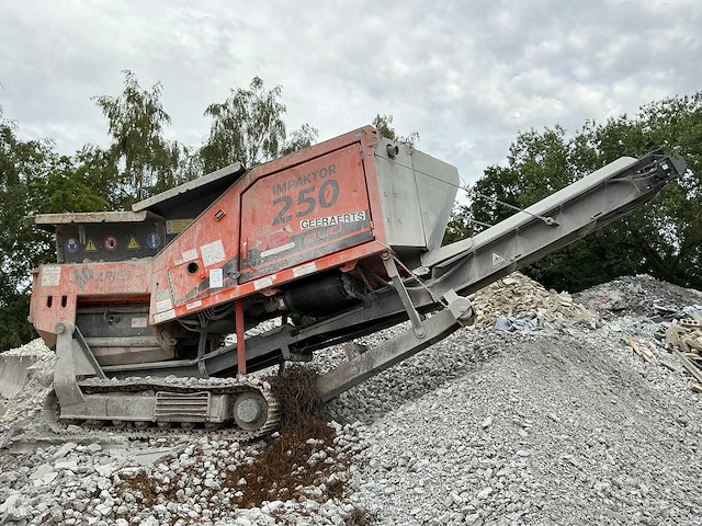 2021 arjes impaktor 250 evo mobiele breekinstallatie - afbeelding 7 van  14