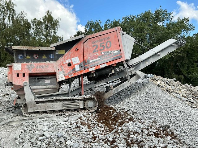 2021 arjes impaktor 250 evo mobiele breekinstallatie - afbeelding 1 van  14