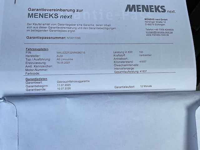 2021 audi a6 quattro 40 tdi personenauto - afbeelding 46 van  50