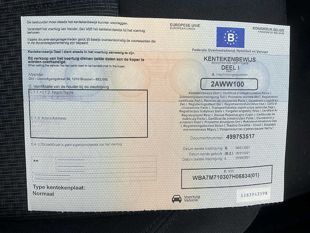 2021 bmw 116 d hatchback personenauto - afbeelding 20 van  33