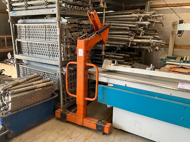 2021 bomaco fb25 pallethaak voor vrachtwagenkraan - afbeelding 1 van  5