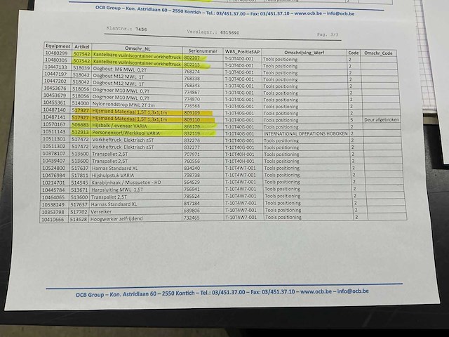 2021 bomaco hsb15 hijskooi - afbeelding 10 van  10