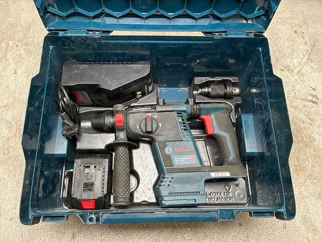 2021 bosch gbh 18v-26f & gde 18v boorhamer accu 36v sds-plus - afbeelding 2 van  4