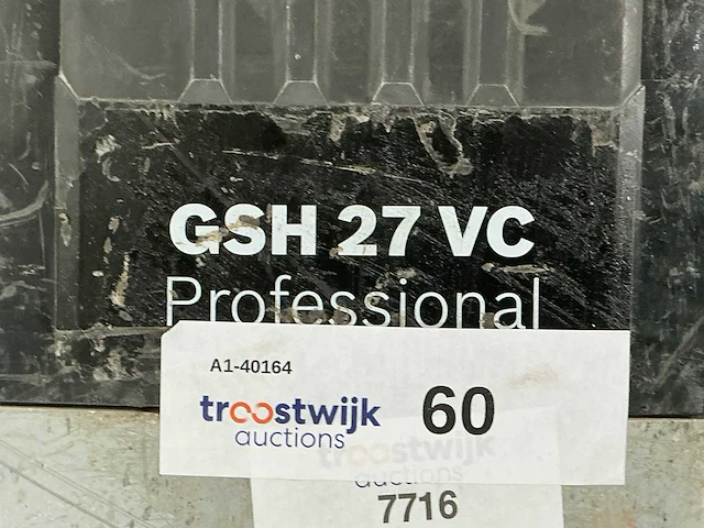 2021 bosch gsh 27 vc breekhamer 30kg hex-28 - afbeelding 3 van  5