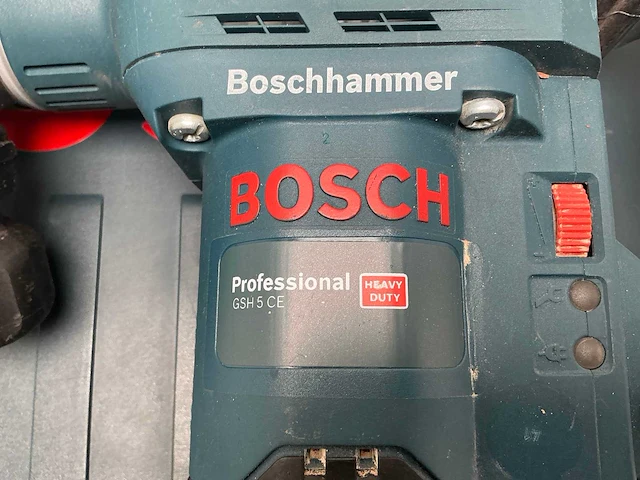 2021 bosch gsh 5 ce breekhamer 6kg sds-max - afbeelding 3 van  5