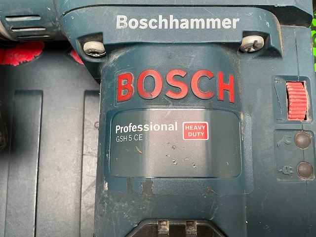 2021 bosch gsh 5 ce breekhamer 6kg sds-max - afbeelding 2 van  4