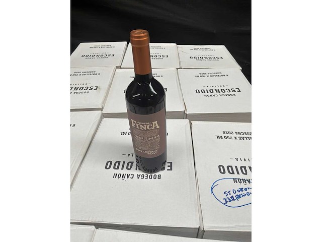 2021 canon escondido finca cabernet franc rode wijn (12x) - afbeelding 1 van  2