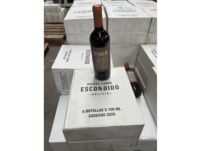 2021 canon escondido finca tannat rode wijn (24x) - afbeelding 1 van  3