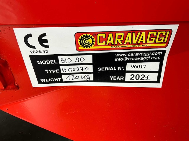 2021 caravaggi bio90 professionele houthakselaar - nieuw - afbeelding 3 van  9