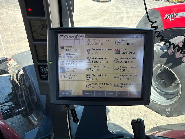 2021 case ih puma 220 cvx 4wd landbouwtractor - afbeelding 15 van  31