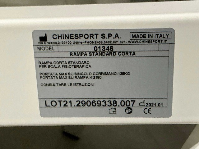 2021 chinesport 01346 fysiotherapie oefentrap - afbeelding 5 van  5