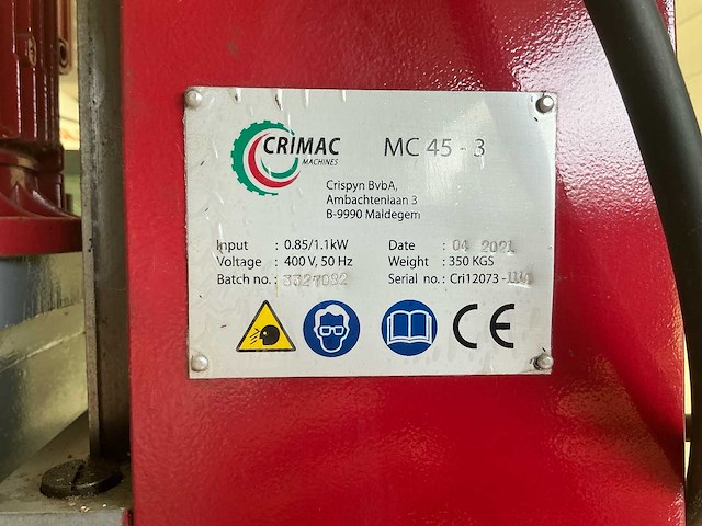 2021 crimac mc 45-3 - afbeelding 7 van  15