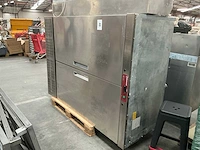 2021 diamond he1412/r2 2-deurs rvs vrieskast - afbeelding 1 van  6