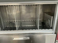 2021 diamond he1412/r2 2-deurs rvs vrieskast - afbeelding 4 van  6