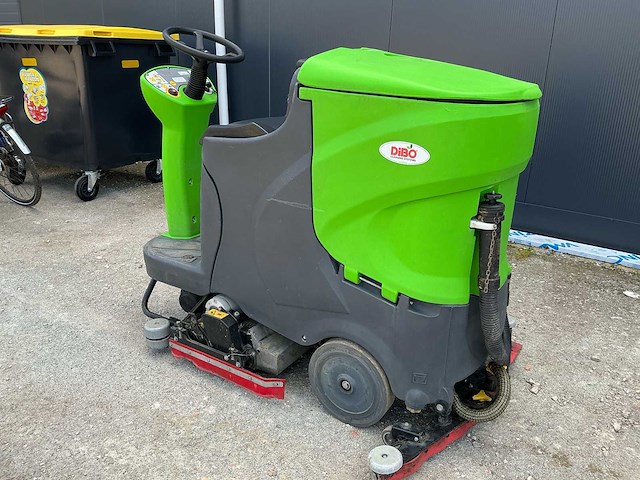 2021 dibo ipc ct110 bt70r zelfrijdende veegmachine - afbeelding 7 van  13