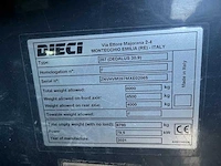 2021 dieci dedalus 30.9 / type 287 dieci dedalus 30.9 – 4x4 telehandler – 2021 – bucket - afbeelding 2 van  10