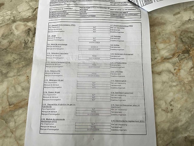 2021 dodge ram 1500 5.7 v8 hemi - lpg - afbeelding 77 van  80