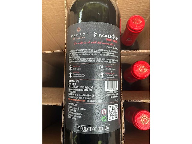 2021 ecuentro rode wijn (7x) - afbeelding 3 van  3