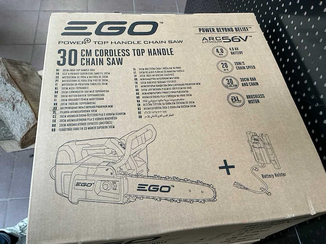 2021 ego csx3002 accu kettingzaag - afbeelding 2 van  4