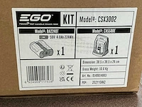 2021 ego csx3002 accu kettingzaag - afbeelding 4 van  4