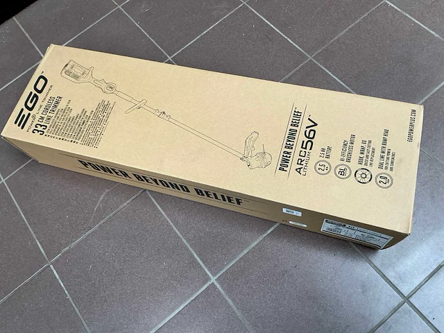 2021 ego st1301e-s accu kantenmaaier - afbeelding 2 van  3