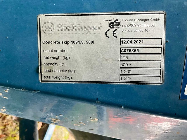 2021 eichinger betonkubel - afbeelding 7 van  7