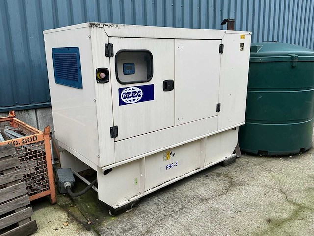 2021 fg wilson / caterpillar p88-3 stroomgenerator - afbeelding 1 van  12