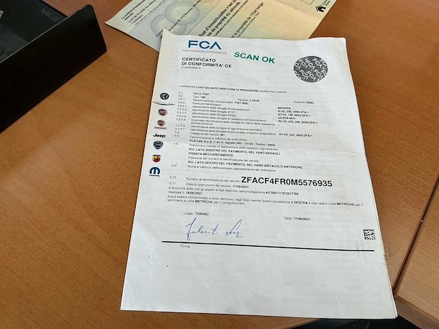 2021 fiat 500l red personenauto - afbeelding 21 van  29