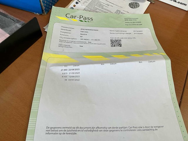 2021 fiat 500l red personenauto - afbeelding 22 van  29