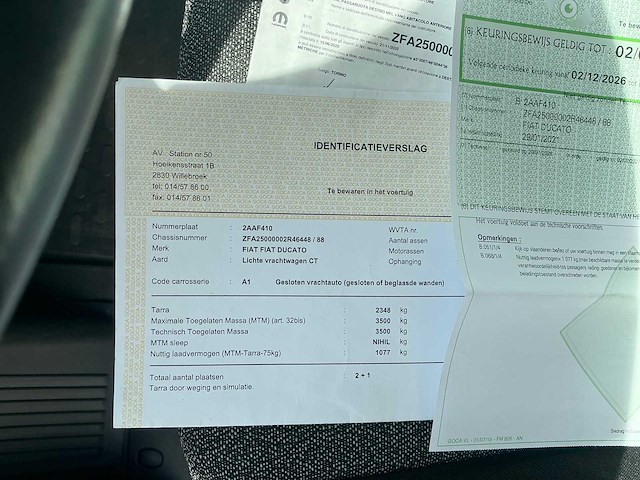 2021 fiat ducato bedrijfswagen - afbeelding 35 van  38