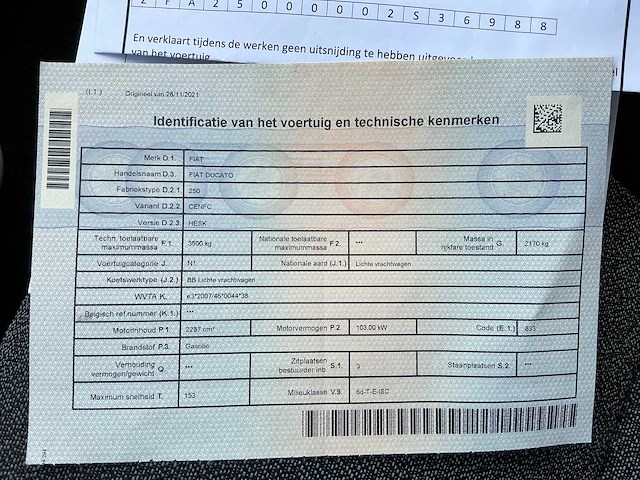 2021 fiat ducato l3h2 2.3mjet koelwagen bedrijfswagen - afbeelding 20 van  27