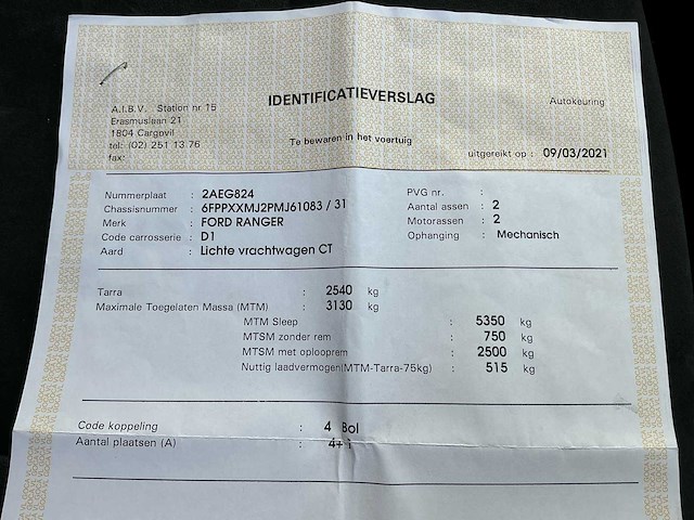 2021 ford ranger raptor - afbeelding 59 van  61