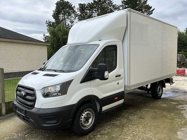 2021 ford transit camionnete -72000km- 3 pers - trekhaak - afbeelding 1 van  43