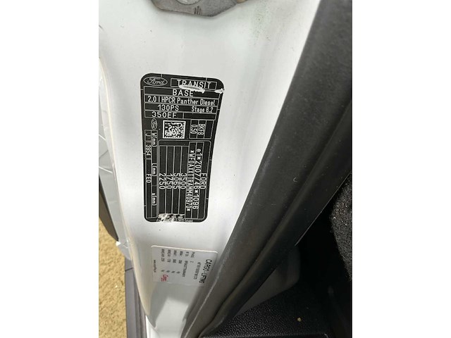 2021 ford transit camionnete -72000km- 3 pers - trekhaak - afbeelding 30 van  43