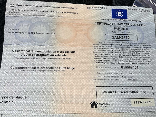 2021 ford transit camionnete -72000km- 3 pers - trekhaak - afbeelding 32 van  43