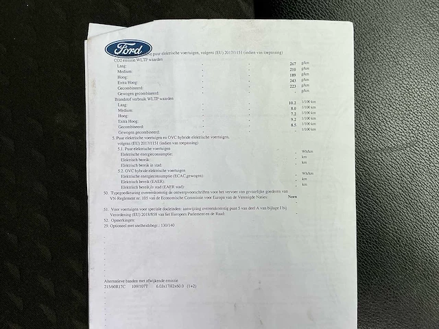 2021 ford transit costum personenauto - afbeelding 20 van  31