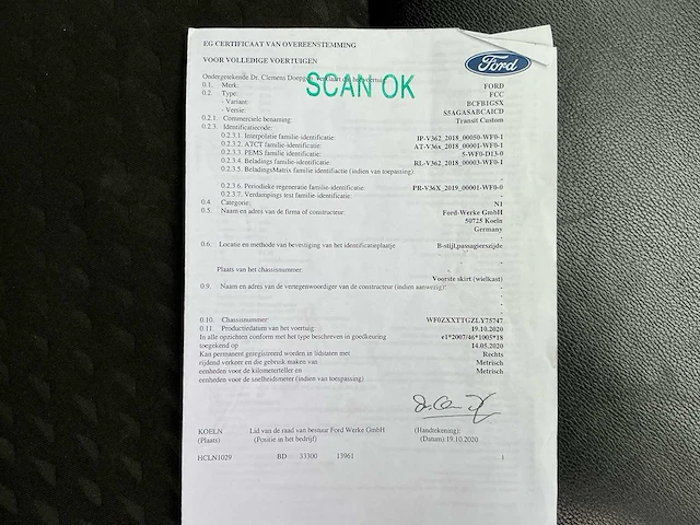 2021 ford transit costum personenauto - afbeelding 20 van  31