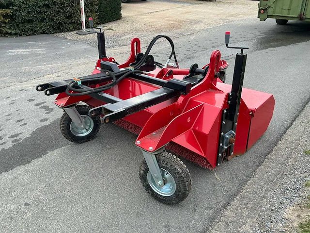 2021 frickelo br.vh.160 hydraulische veegborstel met opvangbak voor heftruck - afbeelding 14 van  18