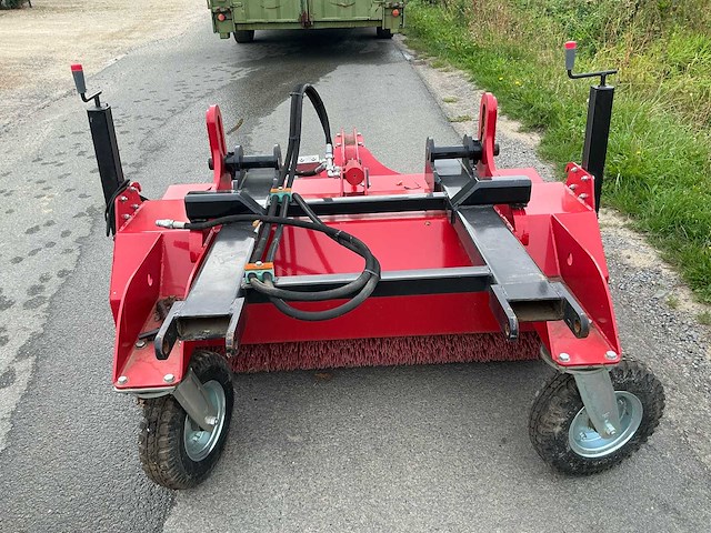 2021 frickelo br.vh.160 hydraulische veegborstel met opvangbak voor heftruck - afbeelding 16 van  18
