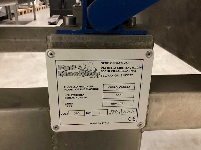 2021 full machine vibro vaglia trilband overige voedingsmiddelen productie machines - afbeelding 6 van  6
