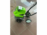 2021 greenworks 27037 accu cultivator - afbeelding 3 van  4